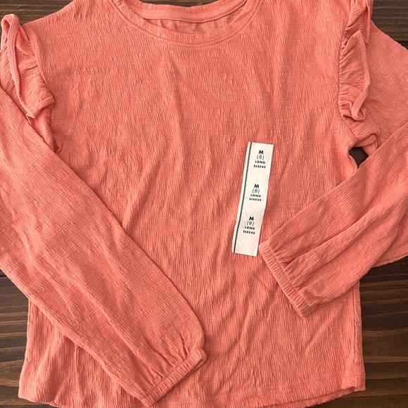 Cat & Jack NEW Long Sleeve Girls Top Bundle - Picture 2 of 4